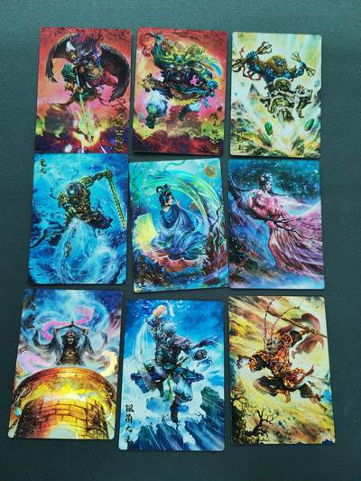 周四第100期阳大大卡牌拍卖第100期（持续收拍品，周六晚上九点截拍，进群福利早知道） - 【兑换】卡德曼 杆子西游记 小全套54张