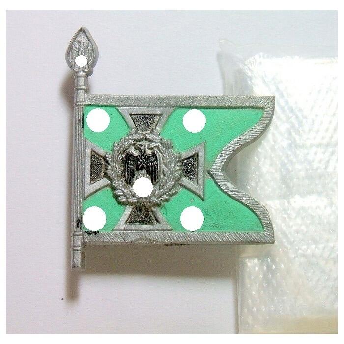 德国第三帝国1939年 陆军机械化步兵军旗章 32×23MM