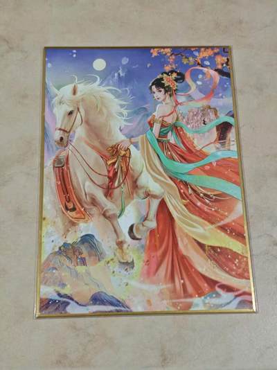 夜之极第三十九期 （2月11日周三晚9点截拍，欢迎竞拍） - 【亲签】山河潮玩 十二生肖 青朴 马 A4色卡