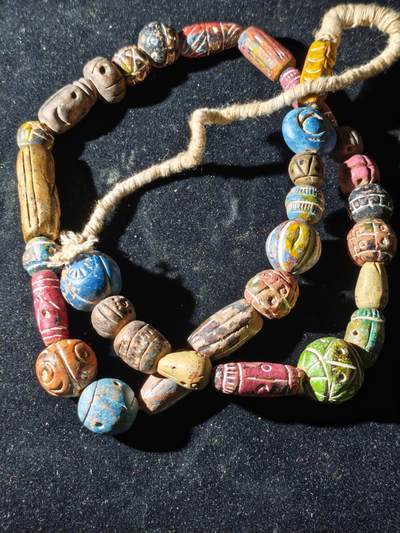 117期新疆红钱粟特钱币丝路钱币专场 - 回流珠子