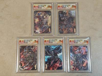 夜之极第三十九期 （2月11日周三晚9点截拍，欢迎竞拍） - CCG&百里 苍之飞鸿  魔神三国 五子良将 233限编套 粗闪9/9.5分