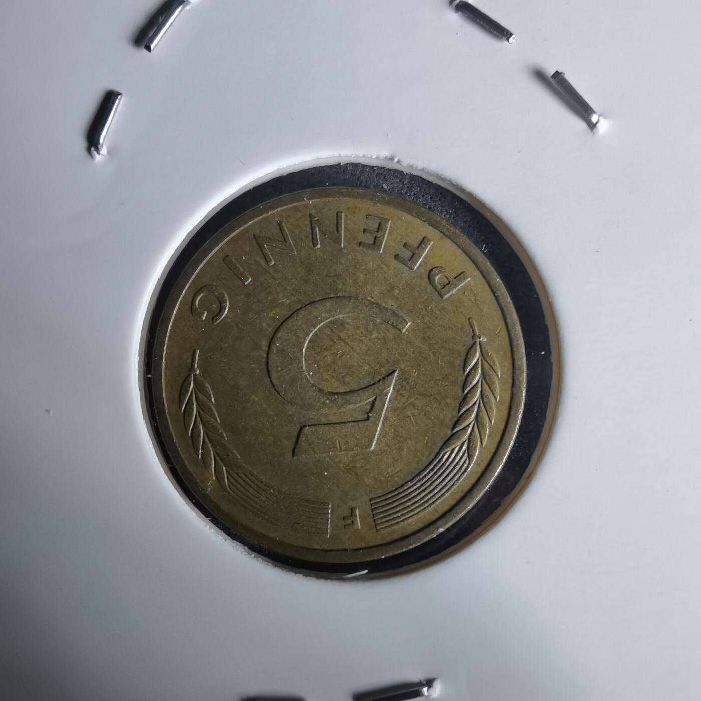 沼泽如烟--第991场 德国1979年5芬尼