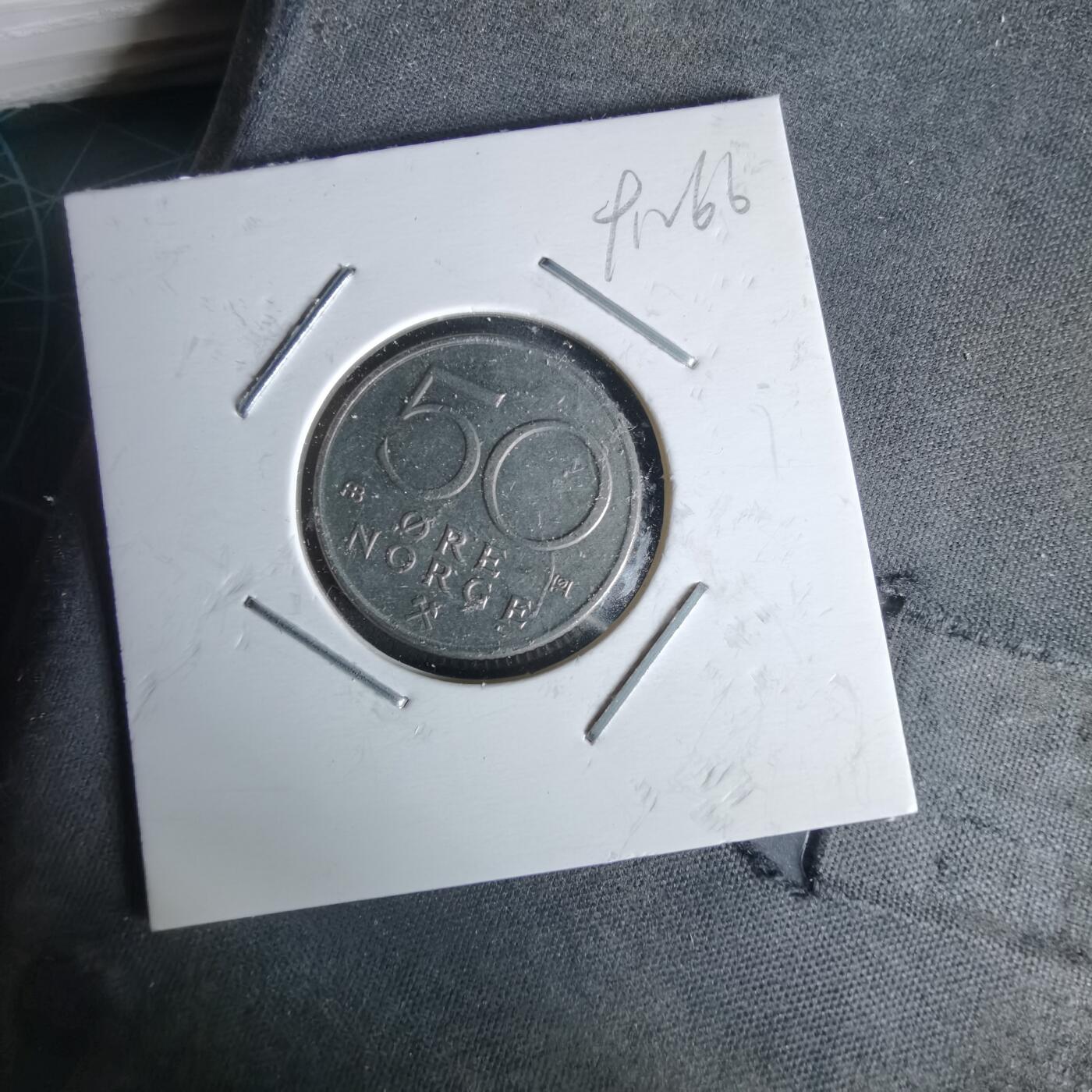 沼泽如烟--第991场 挪威1976年50欧尔