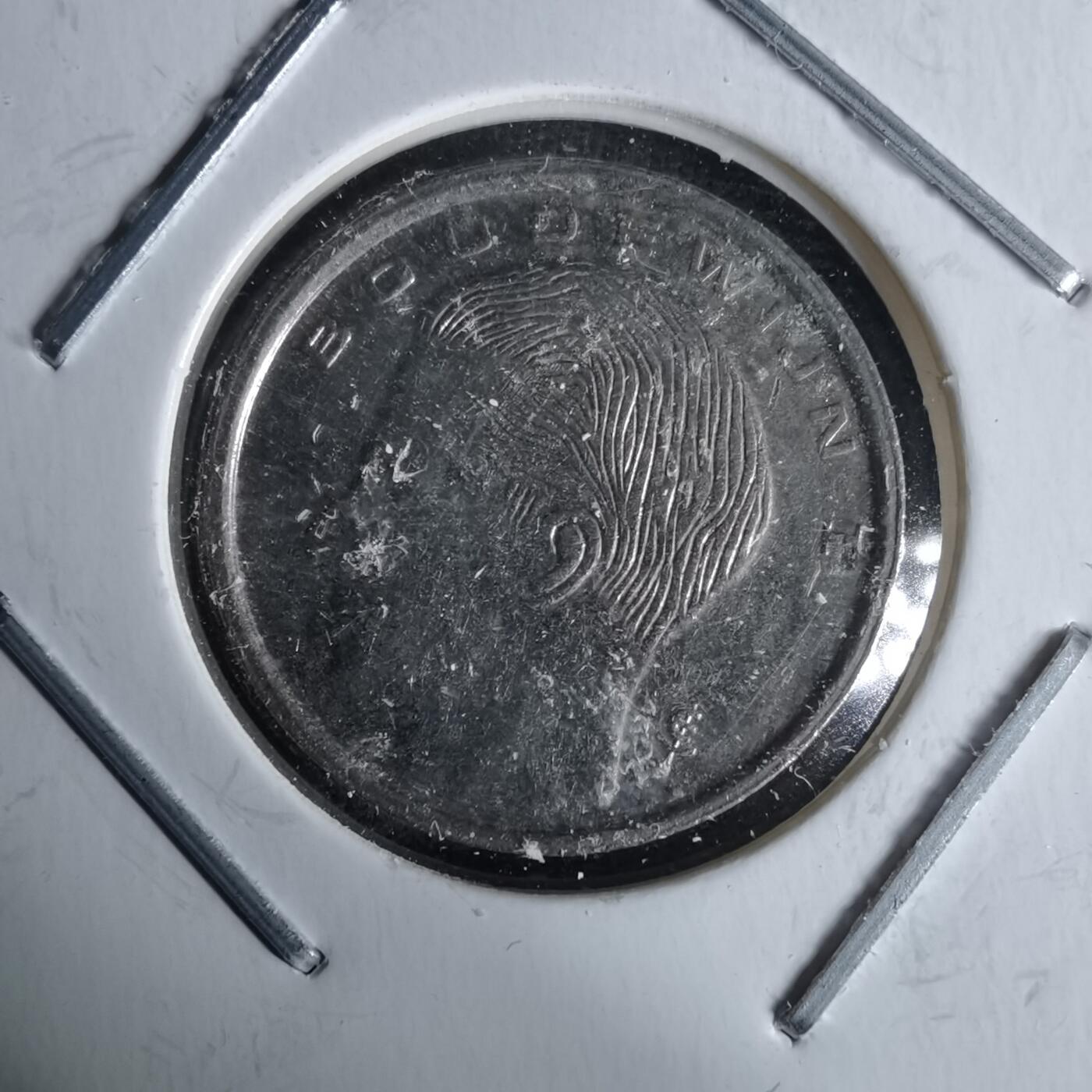 沼泽如烟--第991场 比利时1989年1法郎