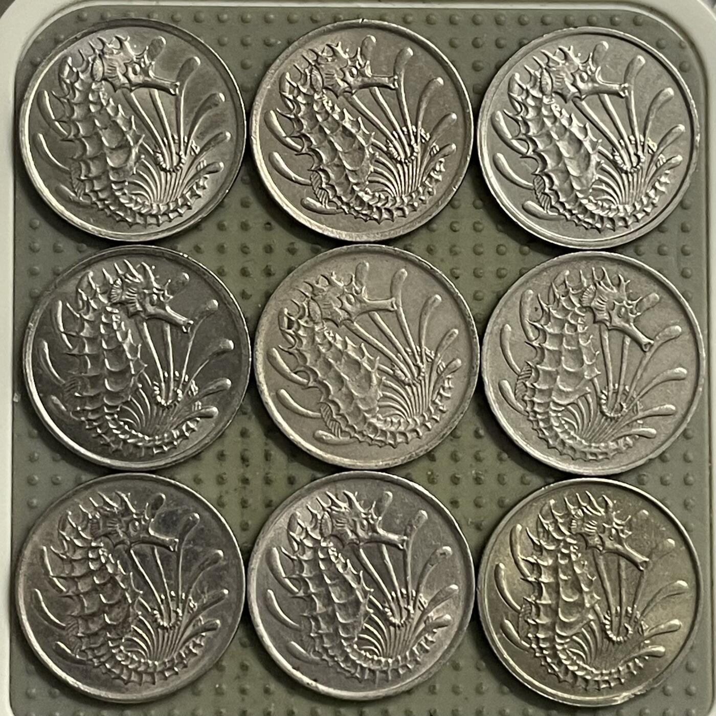 2026年第26场各国散币拍卖（总第176场）年前发货截止到11号 新加坡老版10分9枚