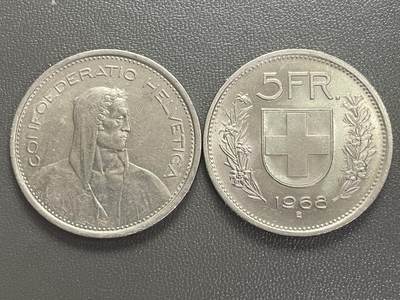 回流0301 - 瑞士1968年5法郎两枚
