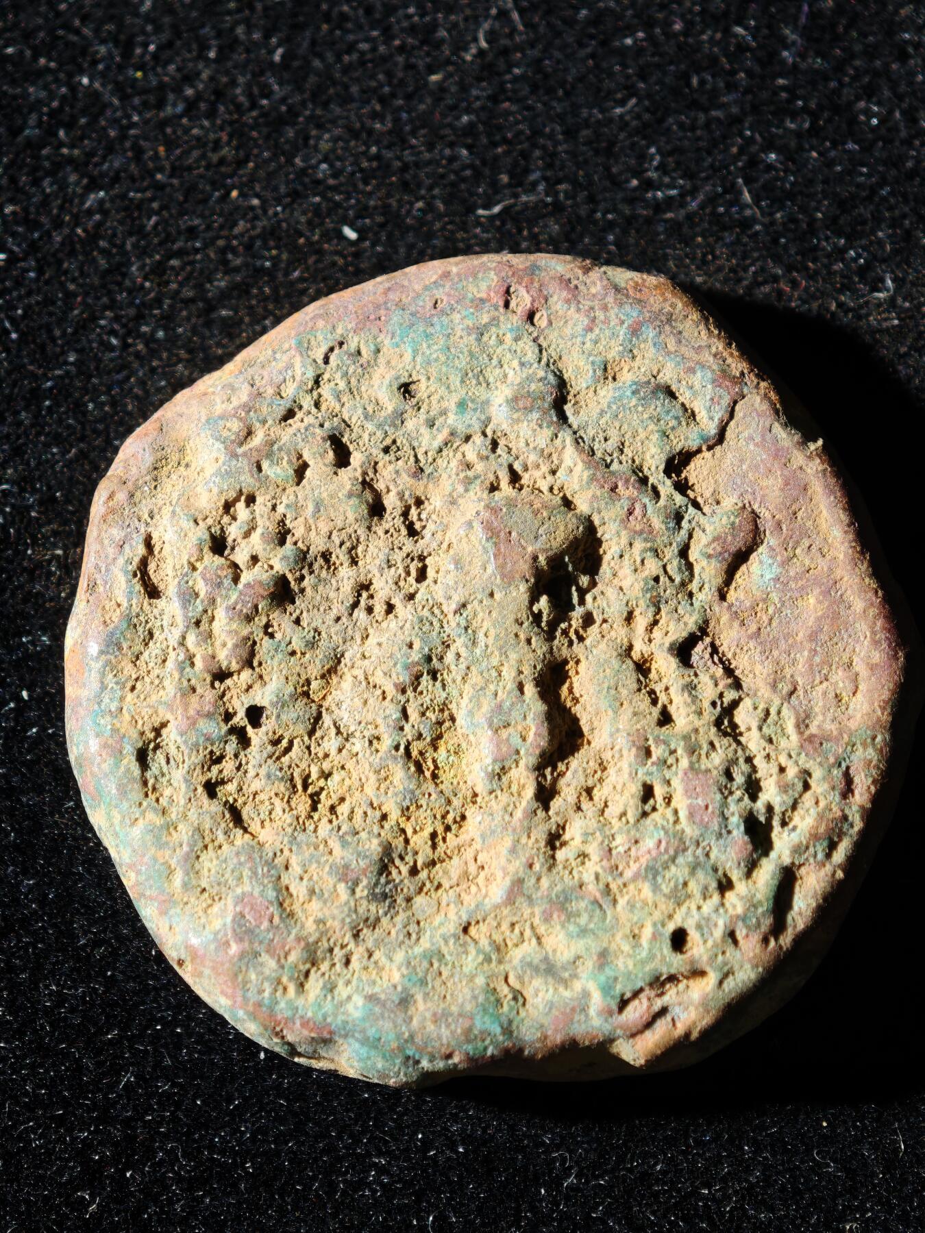 117期新疆红钱粟特钱币丝路钱币专场 A2丝路铜币