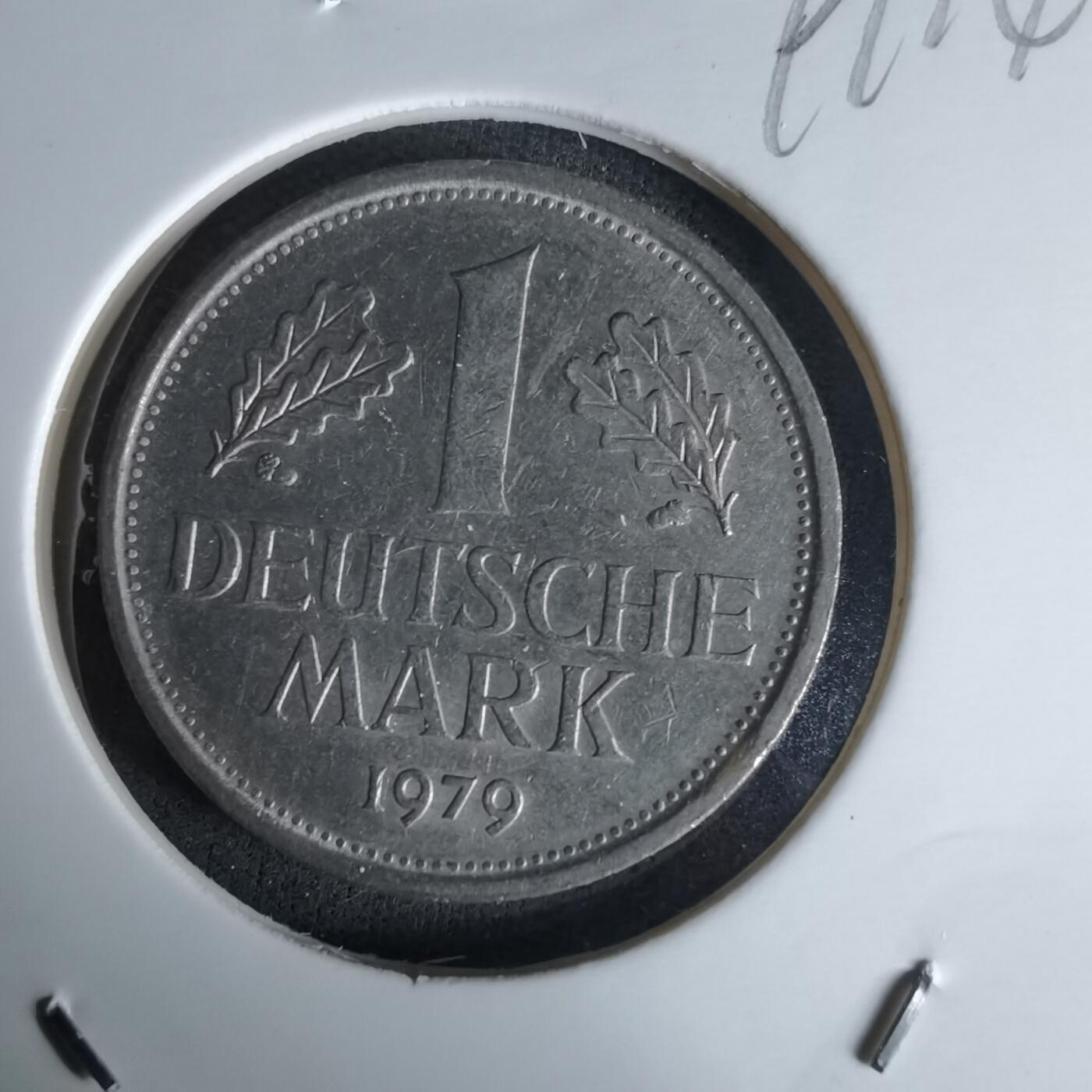 沼泽如烟--第991场 德国1979年1马克