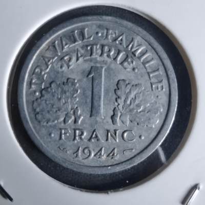 沼泽如烟--第991场 - 法国1944年1法郎