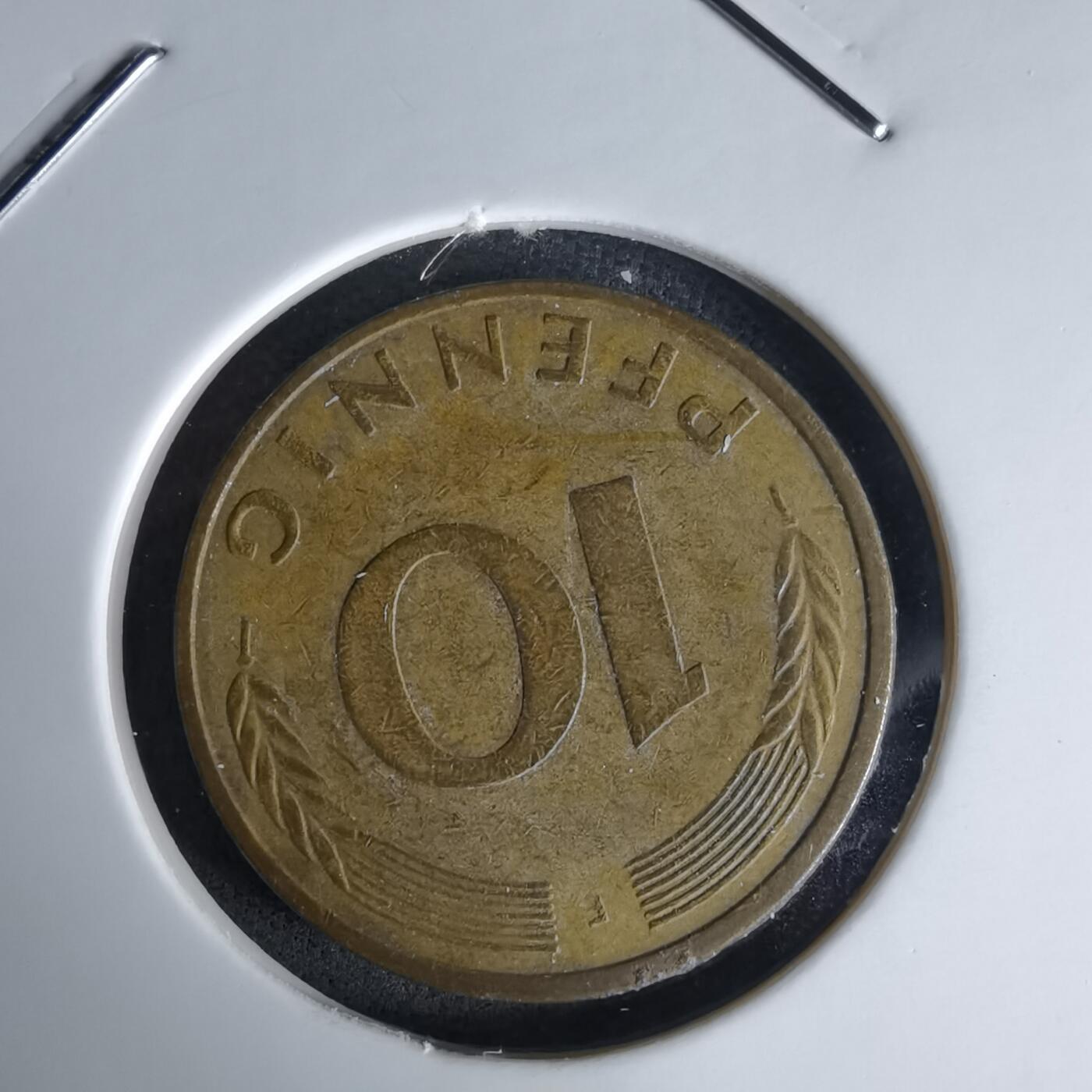 沼泽如烟--第991场 德国1981年10芬尼