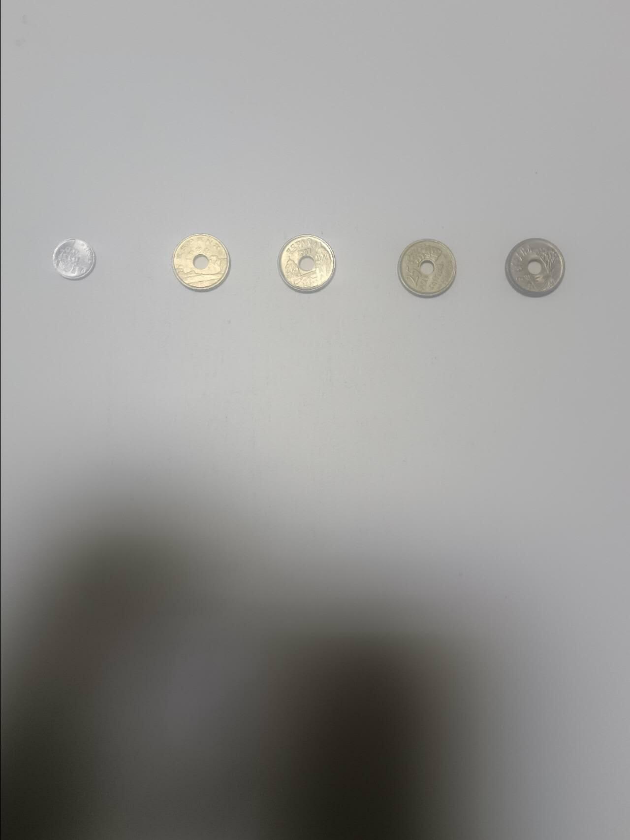 【20260212】非全新纸币和硬币第334场 西班牙5枚硬币