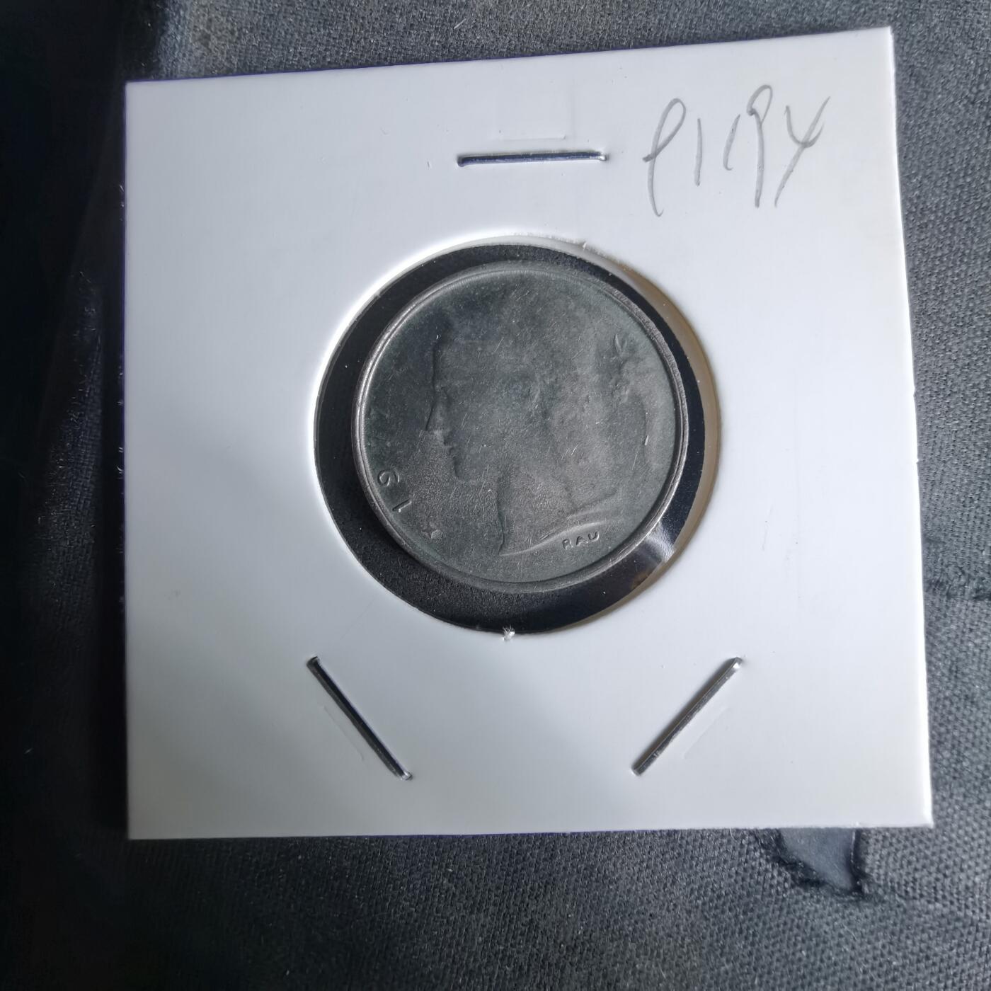 沼泽如烟--第991场 比利时1977年1法郎