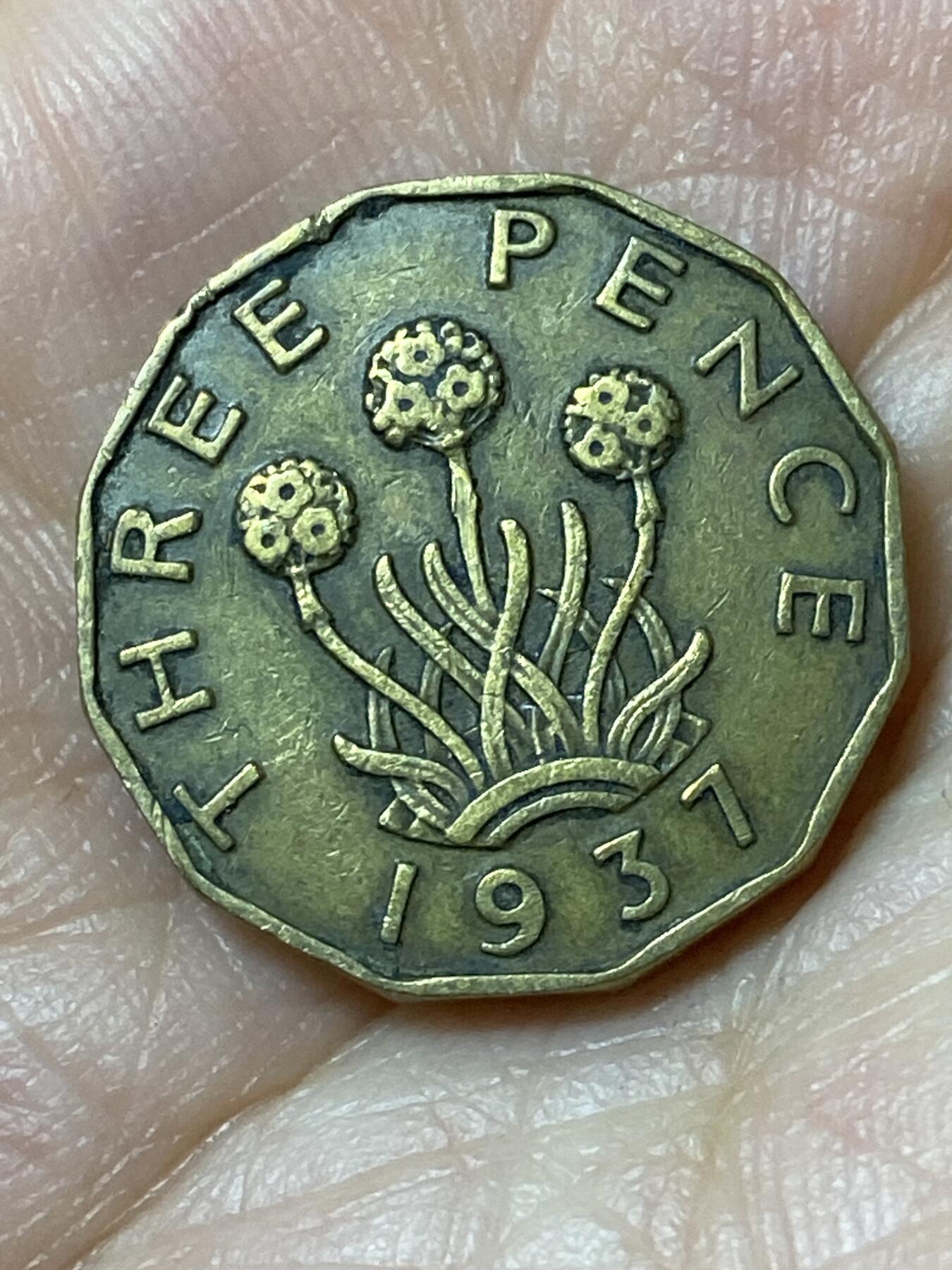 2026年第二十三场(总第一百九十二场）外国好品散币场(年后发货) 英国🇬🇧1937年3便士