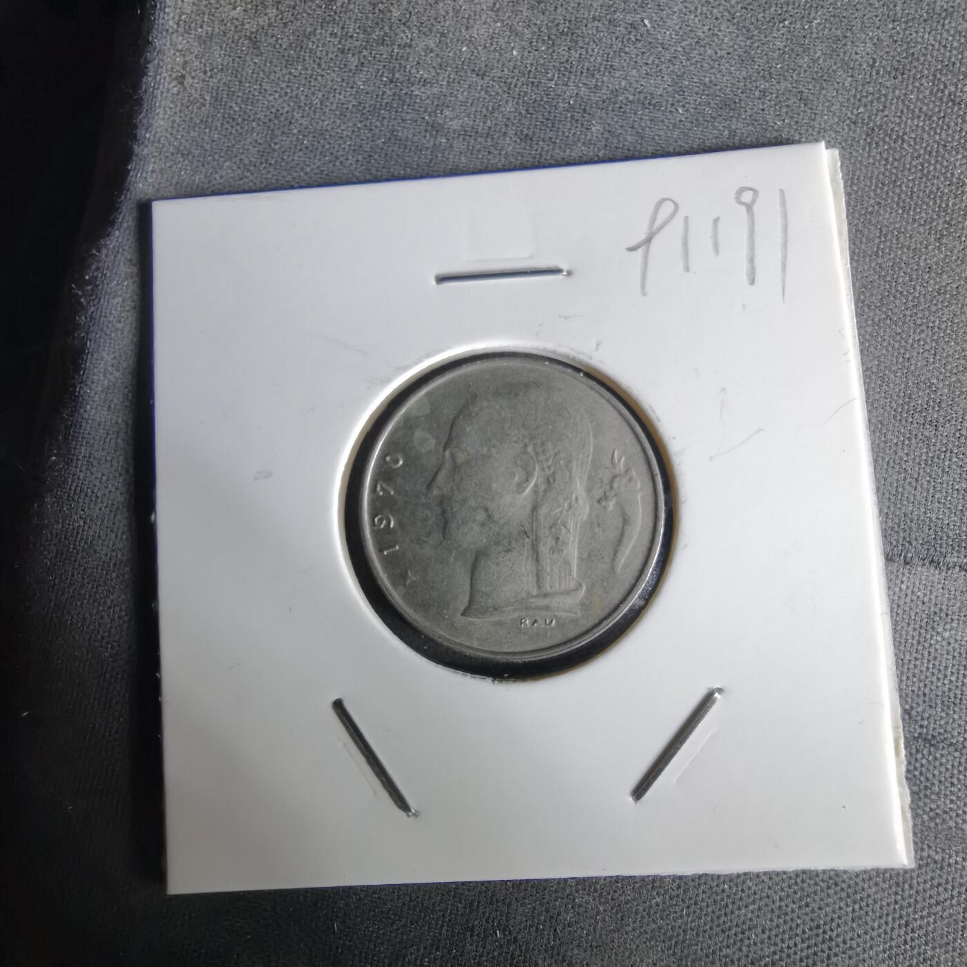 沼泽如烟--第991场 比利时1970年1法郎