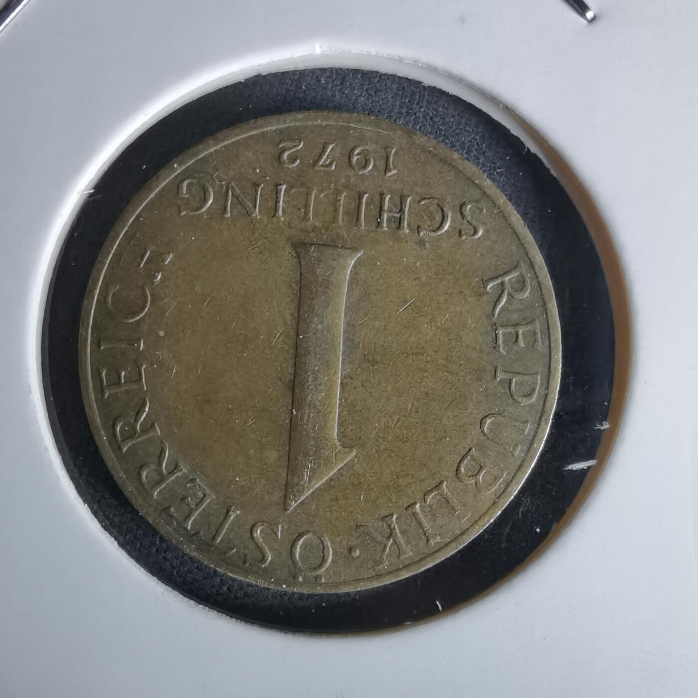 沼泽如烟--第991场 奥地利1972年1先令