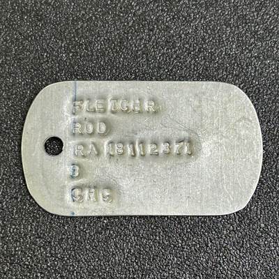 西秦中古拍卖第七十七期 2026马年新春专场 本场拍品年初九发出 - 越南战争时期 美军身份牌2号