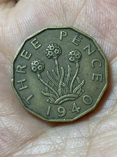 2026年第二十三场(总第一百九十二场）外国好品散币场(年后发货) - 英国🇬🇧1940年3便士(乔治六世第一版)