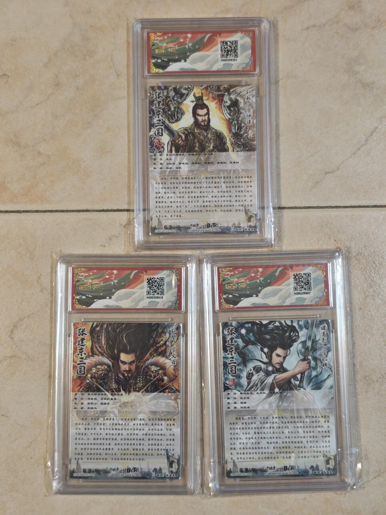 夜之极第三十九期 （2月11日周三晚9点截拍，欢迎竞拍） 保粹&卡德曼 武韵红颜 张建东 孙坚+诸葛+孙权 粗闪 9.5分