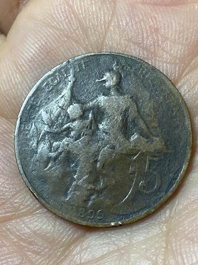 2026年第二十三场(总第一百九十二场）外国好品散币场(年后发货) - 法兰西第三共和国1899年5生丁