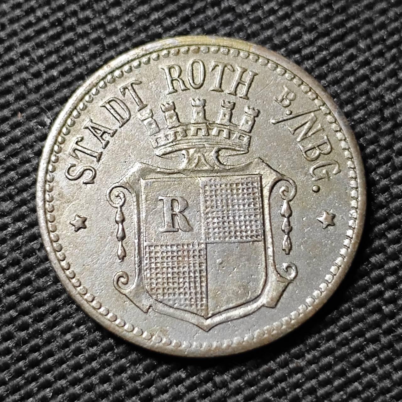 KK钱币收藏小铺  第397期 百期特怕（四拍之一） 2月预留时间 周末发货 1918德紧 罗斯市10芬尼 铁币 