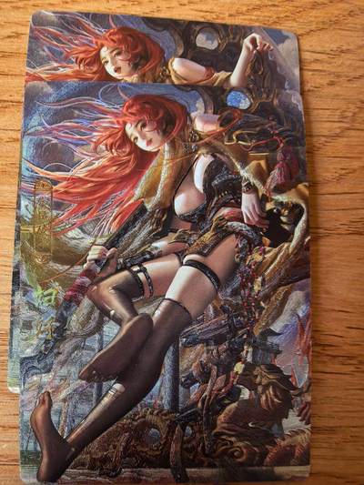 周四第100期阳大大卡牌拍卖第100期（持续收拍品，周六晚上九点截拍，进群福利早知道） - 【双服饰】卡玩帕克 神州百花谱 妇好双服饰