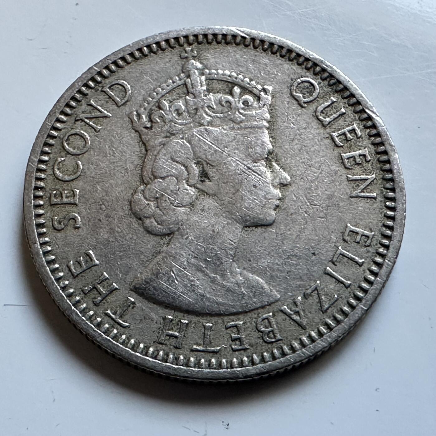 🌹外币初藏🌹🐯2026年第19场 快递已停，正月十五后再发 英属塞浦路斯1955年25米尔