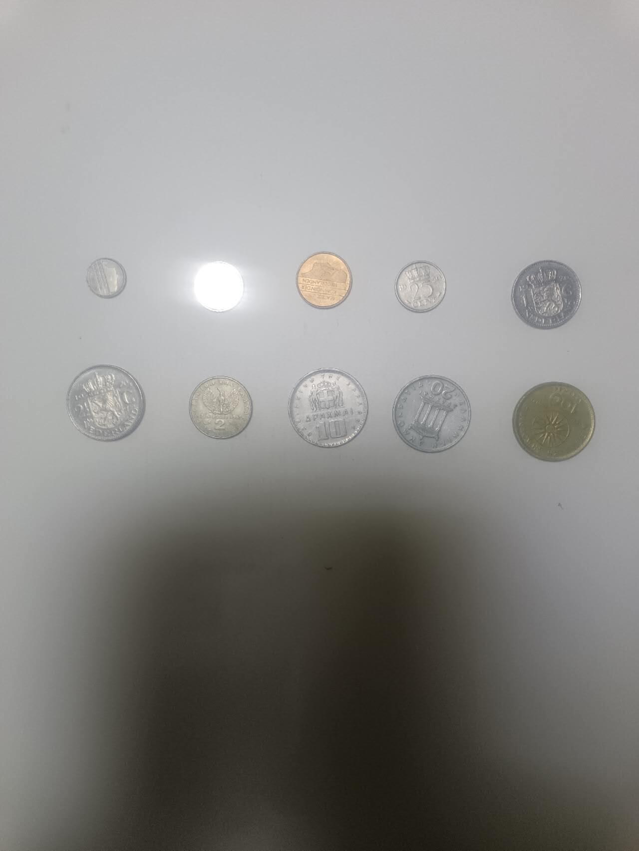 【20260212】非全新纸币和硬币第334场 欧洲国家10枚硬币