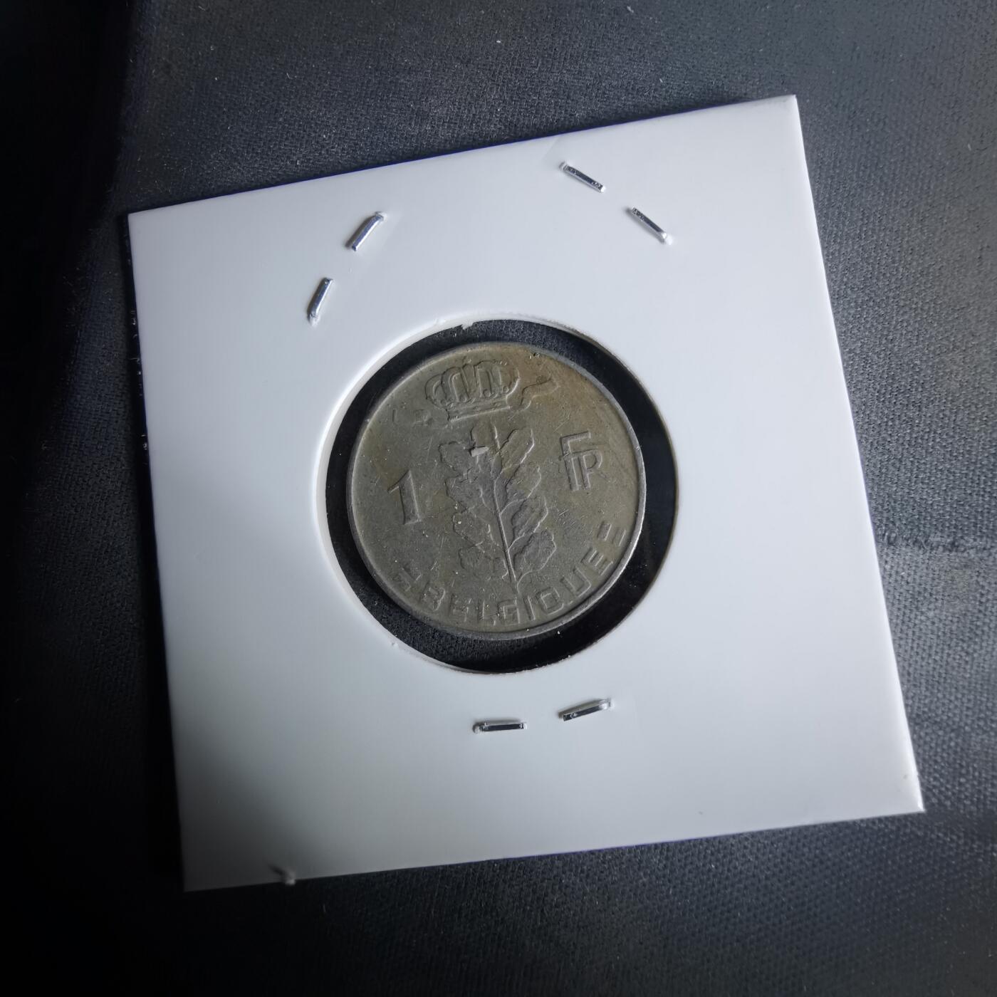 沼泽如烟--第991场 比利时1968年1法郎