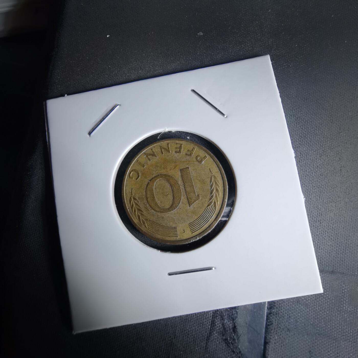 沼泽如烟--第991场 德国1981年10芬尼