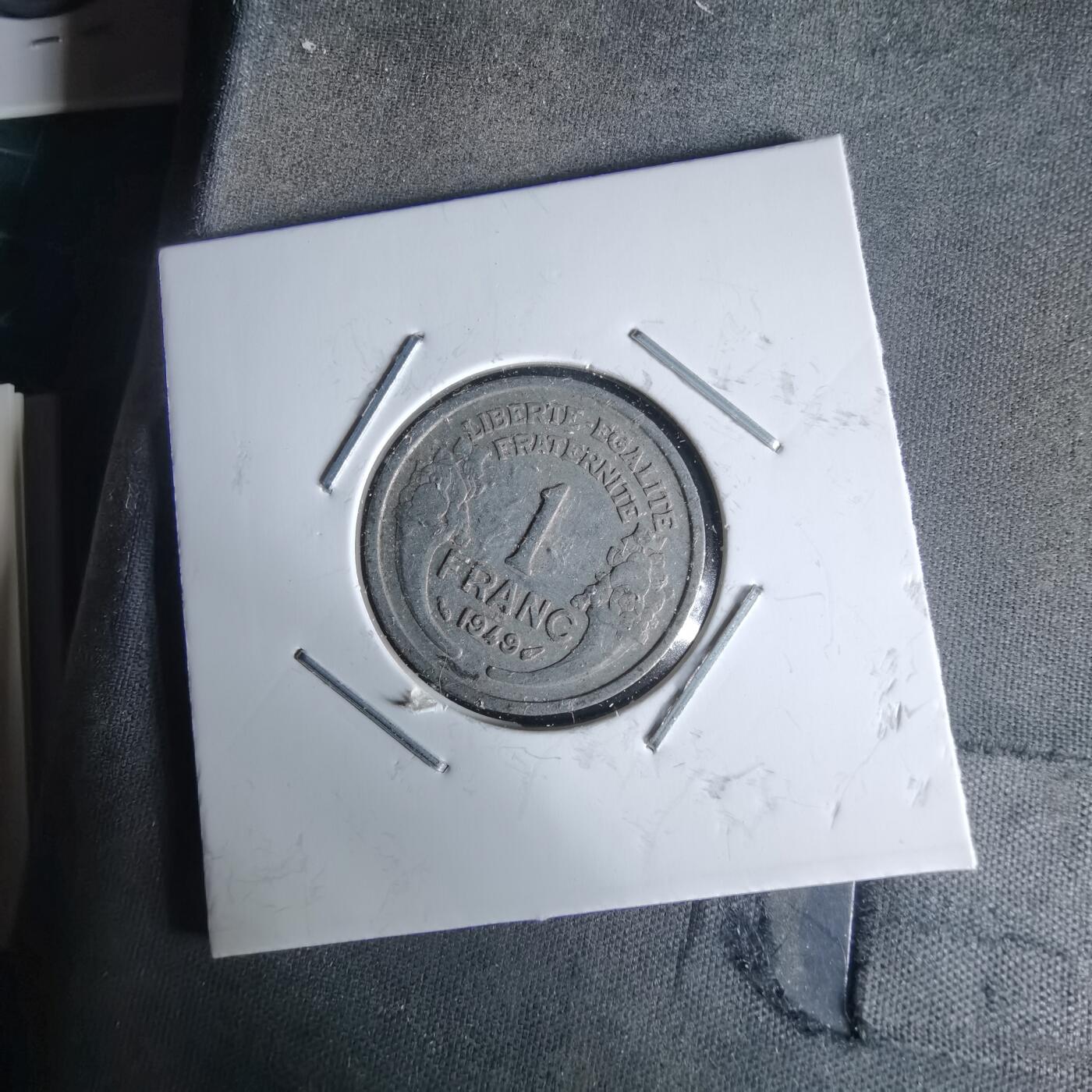 沼泽如烟--第991场 法国1949年1法郎