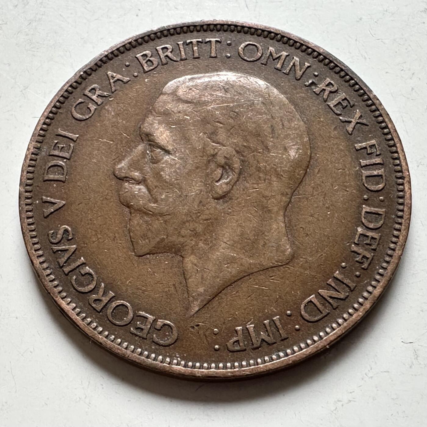 🌹外币初藏🌹🐯2026年第19场 快递已停，正月十五后再发 英国1932年一便士