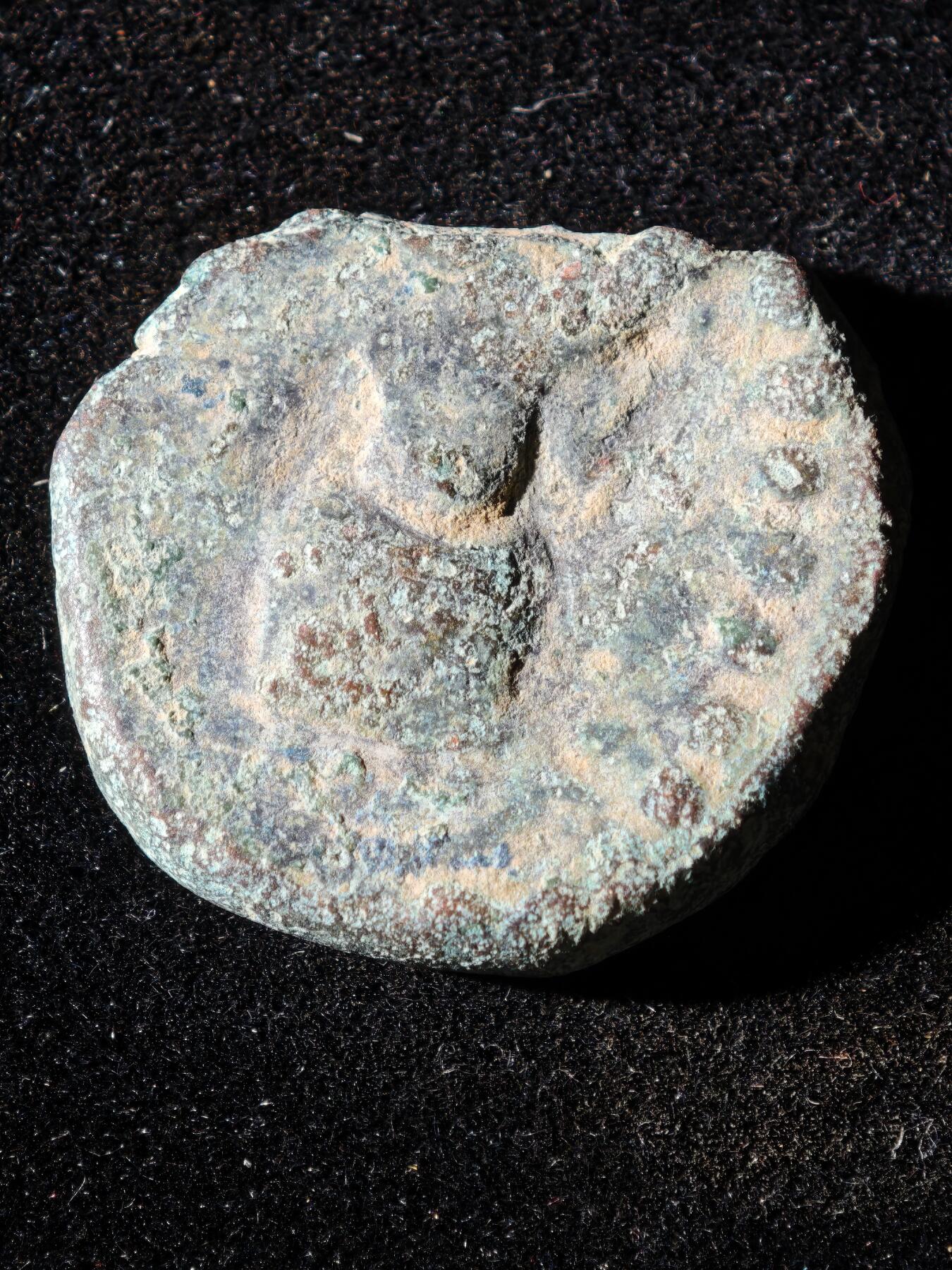 117期新疆红钱粟特钱币丝路钱币专场 A2丝路铜币