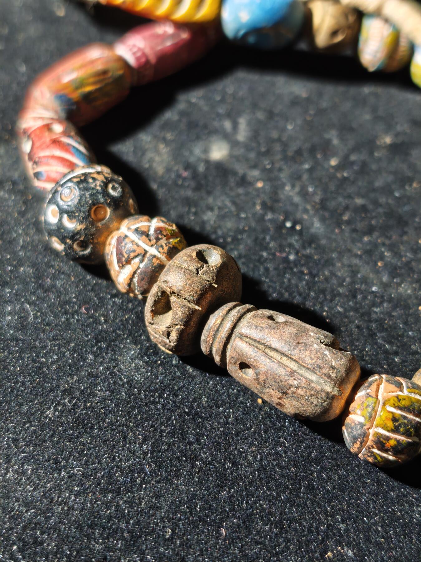 117期新疆红钱粟特钱币丝路钱币专场 回流珠子