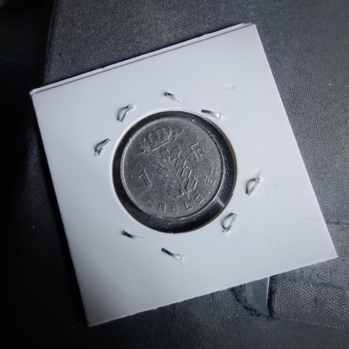 沼泽如烟--第991场 比利时1962年1法郎