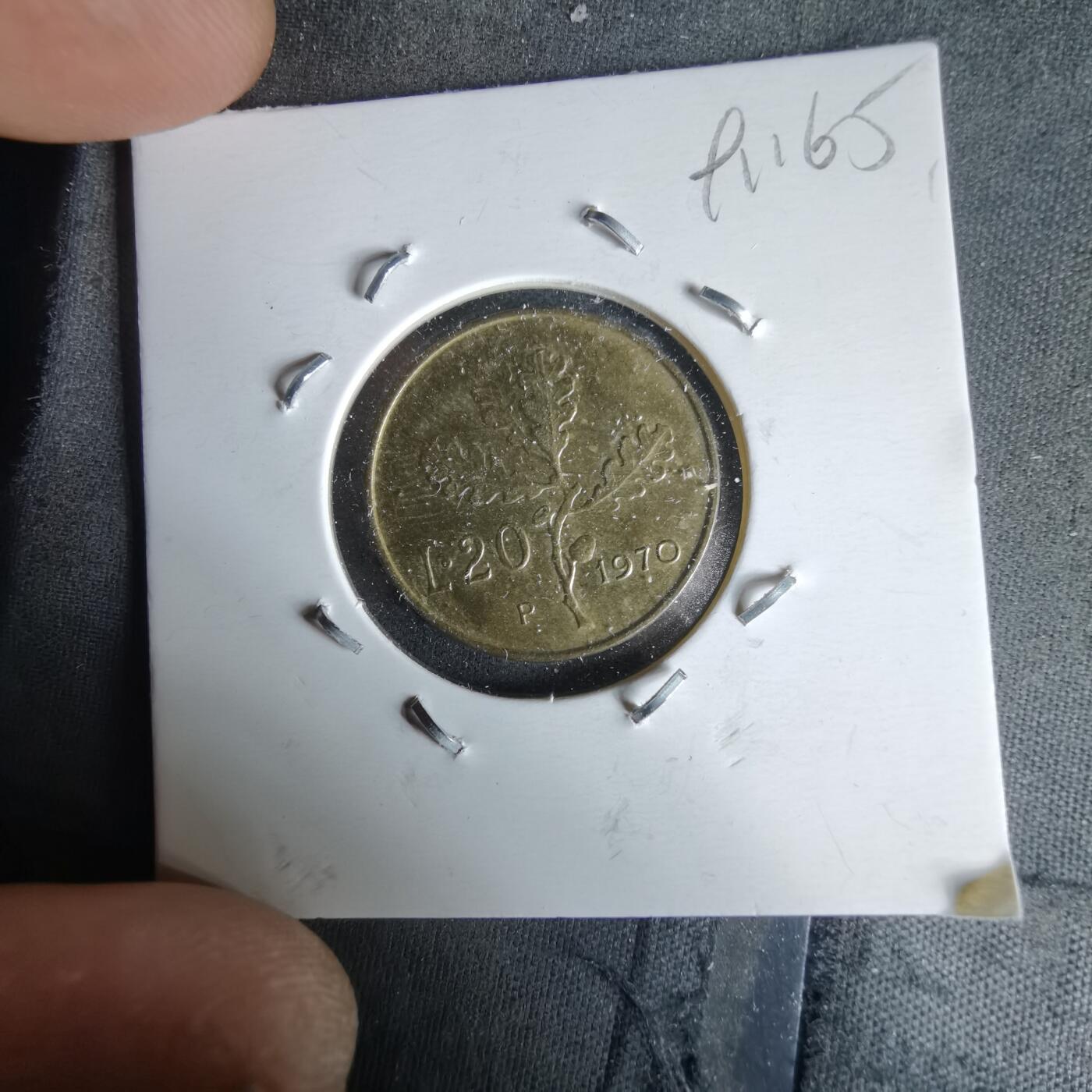 沼泽如烟--第991场 意大利1970年20里拉