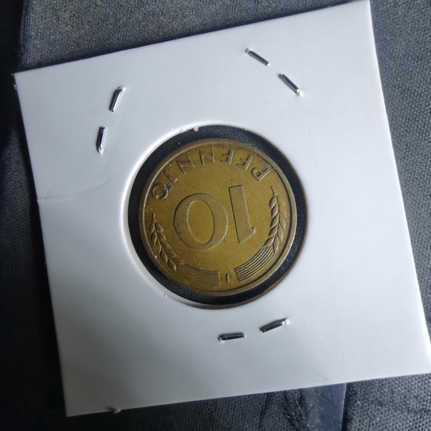 沼泽如烟--第991场 德国1966年10芬尼