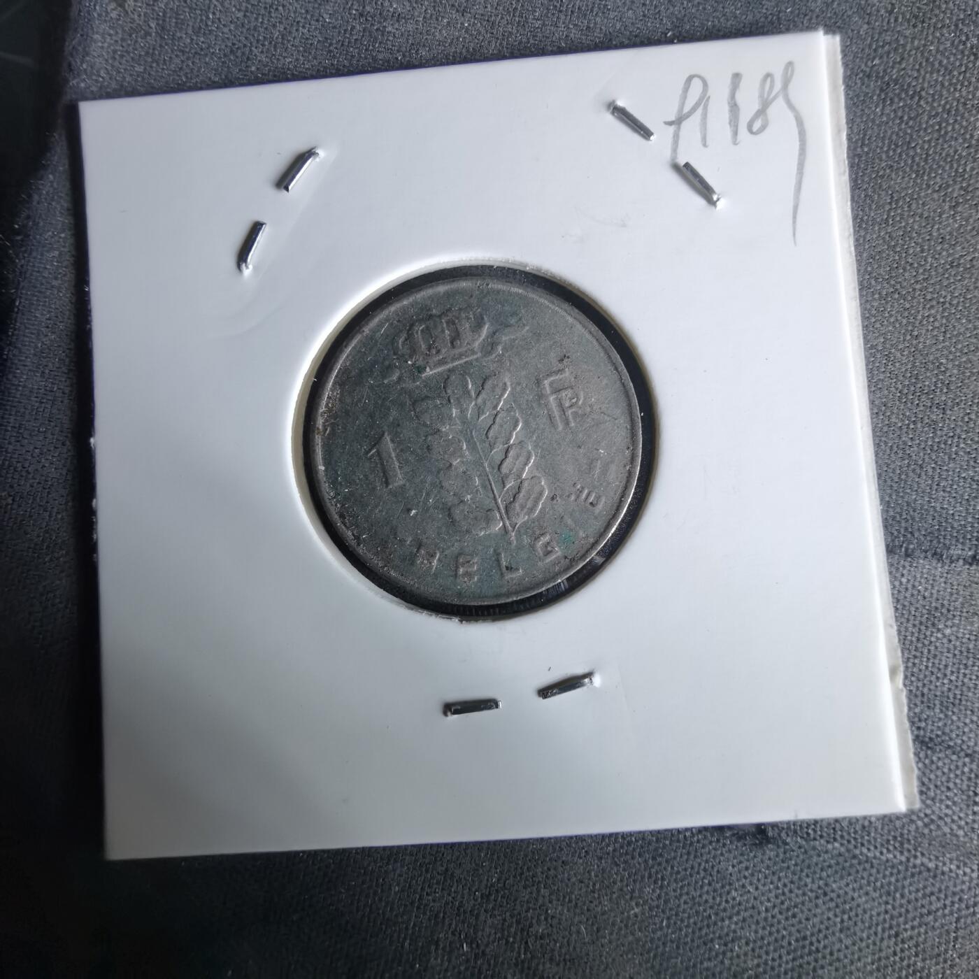 沼泽如烟--第991场 比利时1966年1法郎