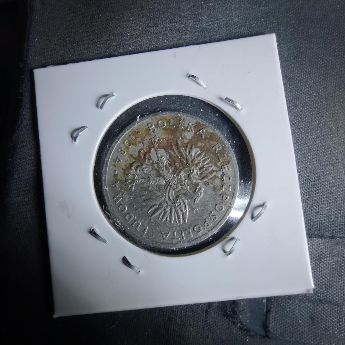 沼泽如烟--第991场 波兰1984年20兹罗提