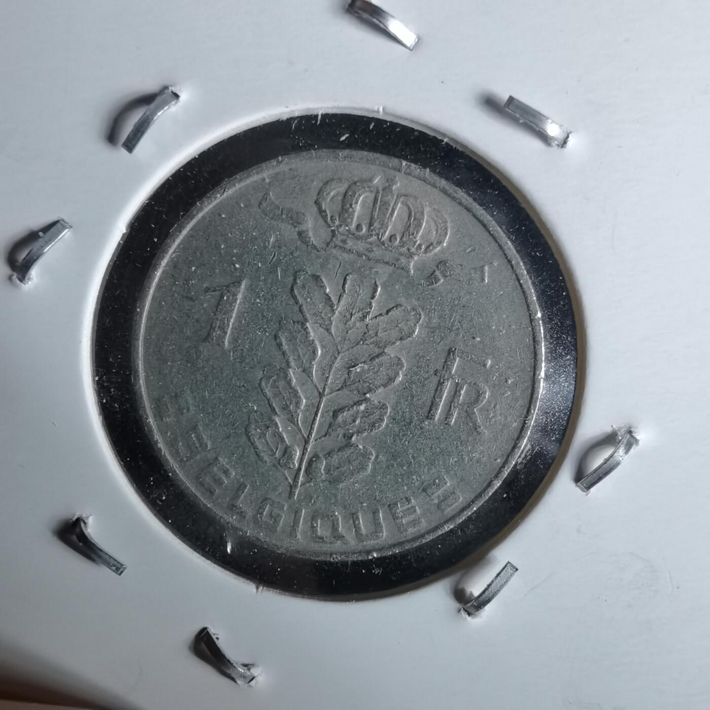 沼泽如烟--第991场 比利时1977年1法郎