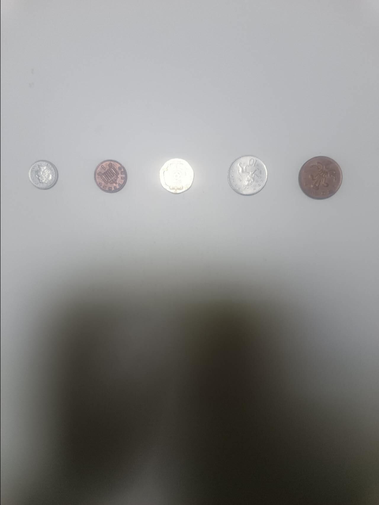 【20260212】非全新纸币和硬币第334场 英国5枚硬币