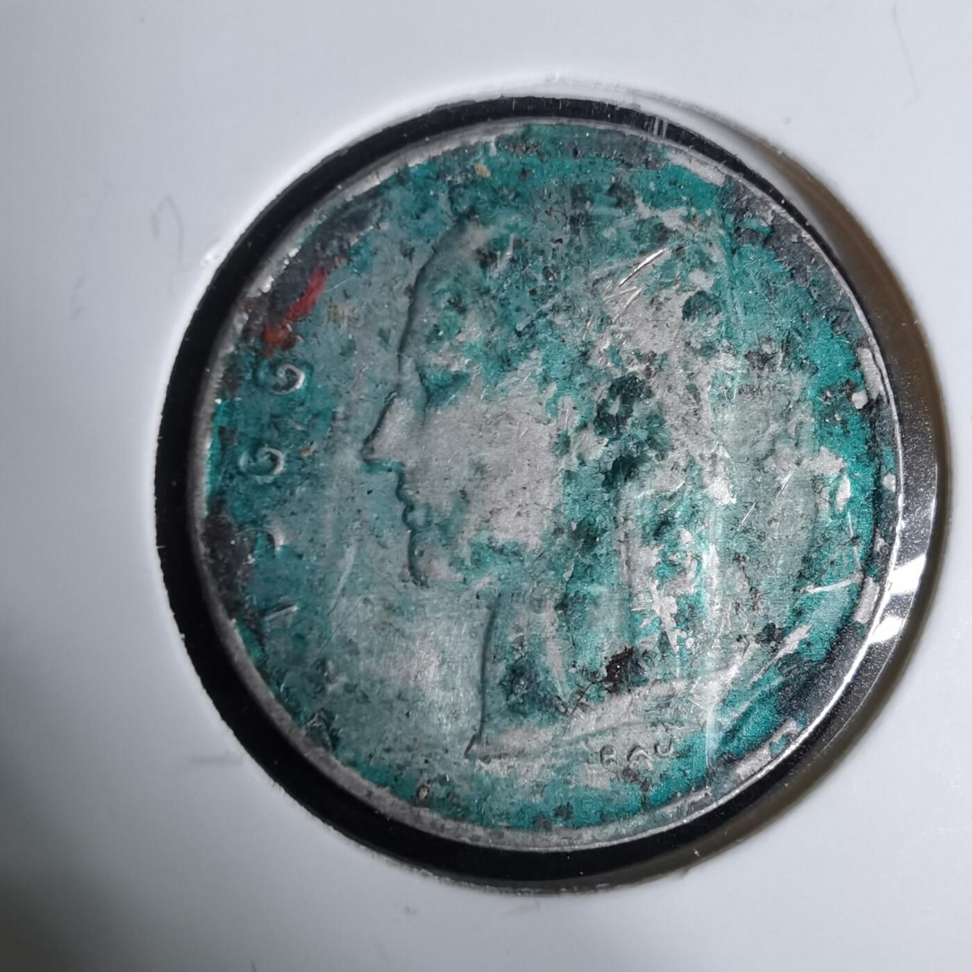 沼泽如烟--第991场 比利时1966年1法郎