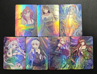 天玑星卡拍第171期《2.12周四截拍年前最后一场》持续收拍收评中 满赠卡需备注 - 宁缺卡牌 动漫美女 粗彩 七张 自制卡