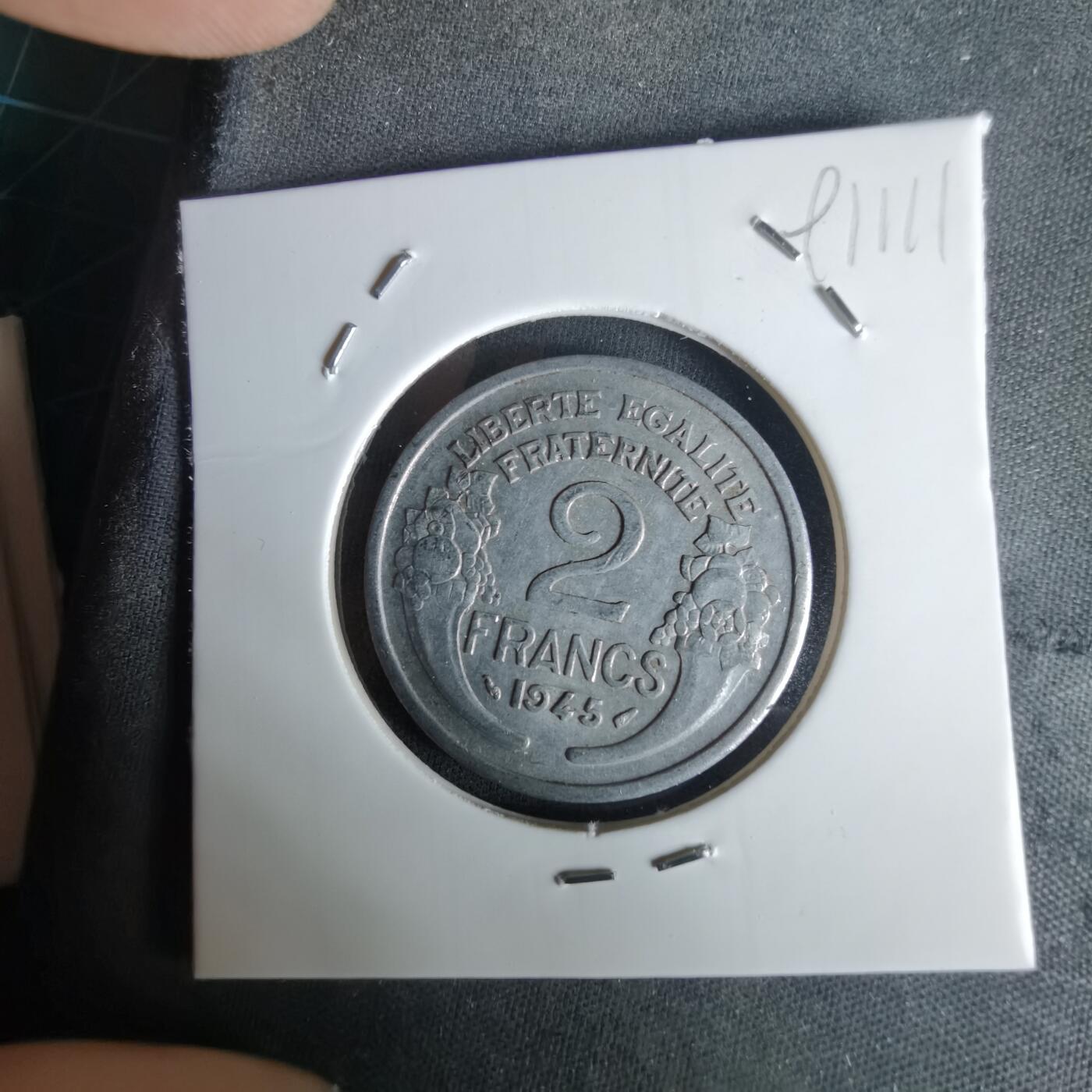 沼泽如烟--第991场 法国1945年2法郎