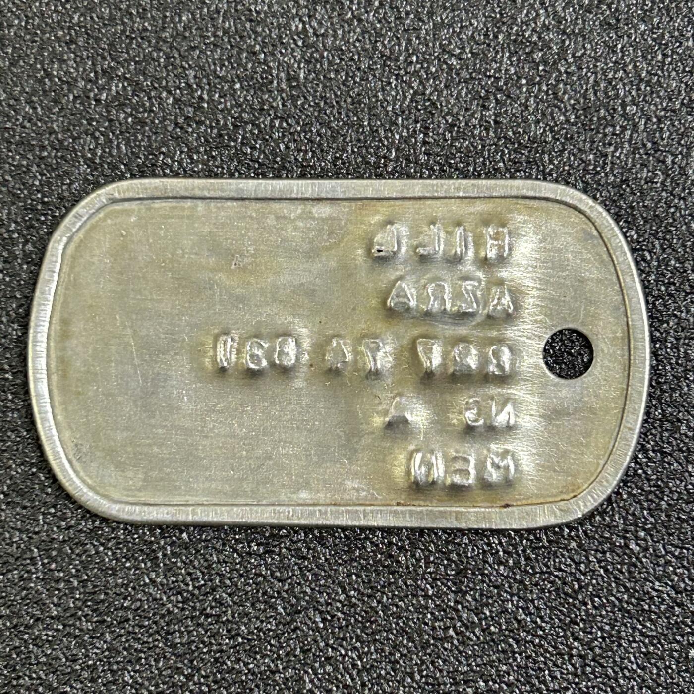 西秦中古拍卖第七十七期 2026马年新春专场 本场拍品年初九发出 越南战争时期 美军身份牌5号 少数族裔