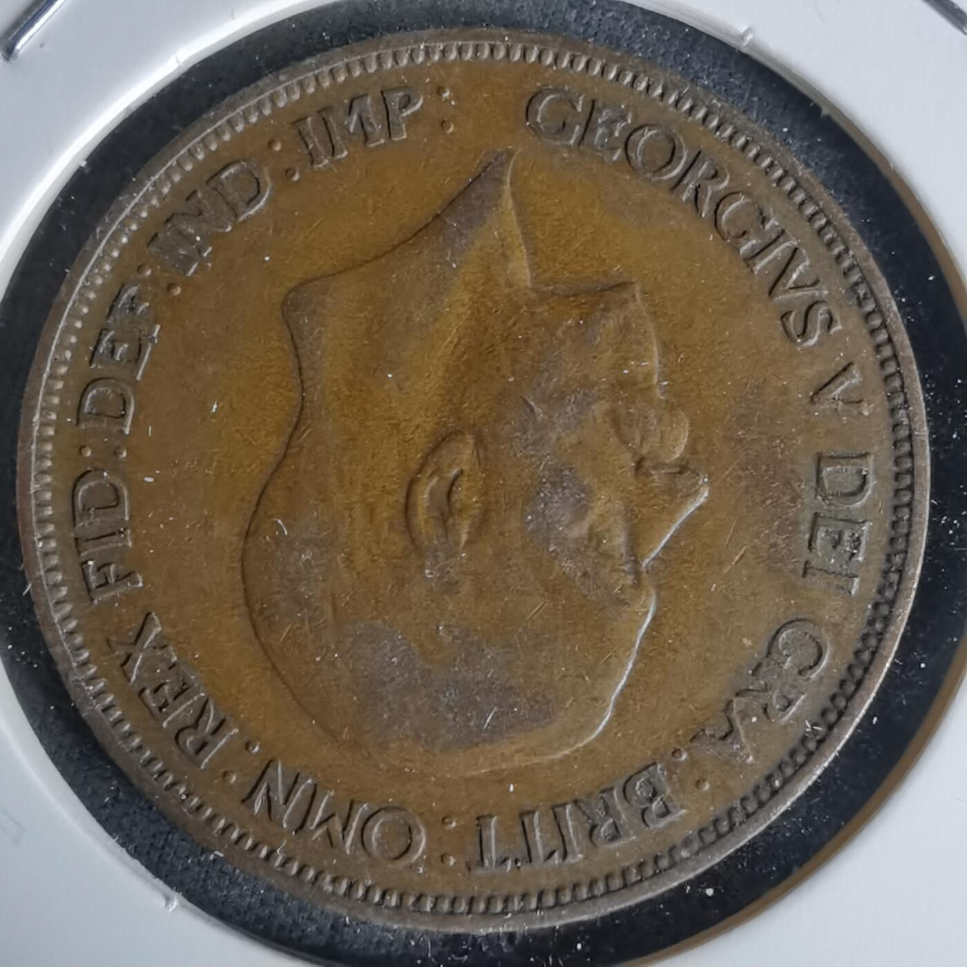 沼泽如烟--第991场 英国1935年1便士