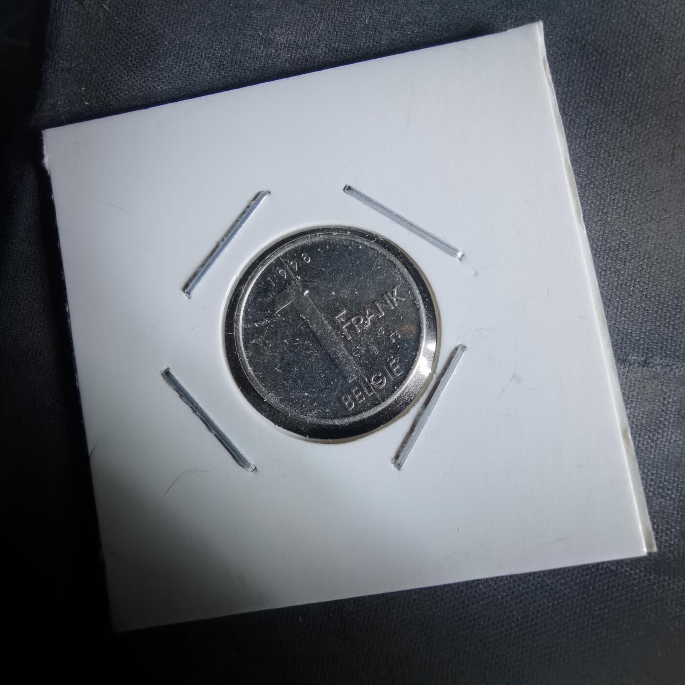 沼泽如烟--第991场 比利时1998年1法郎