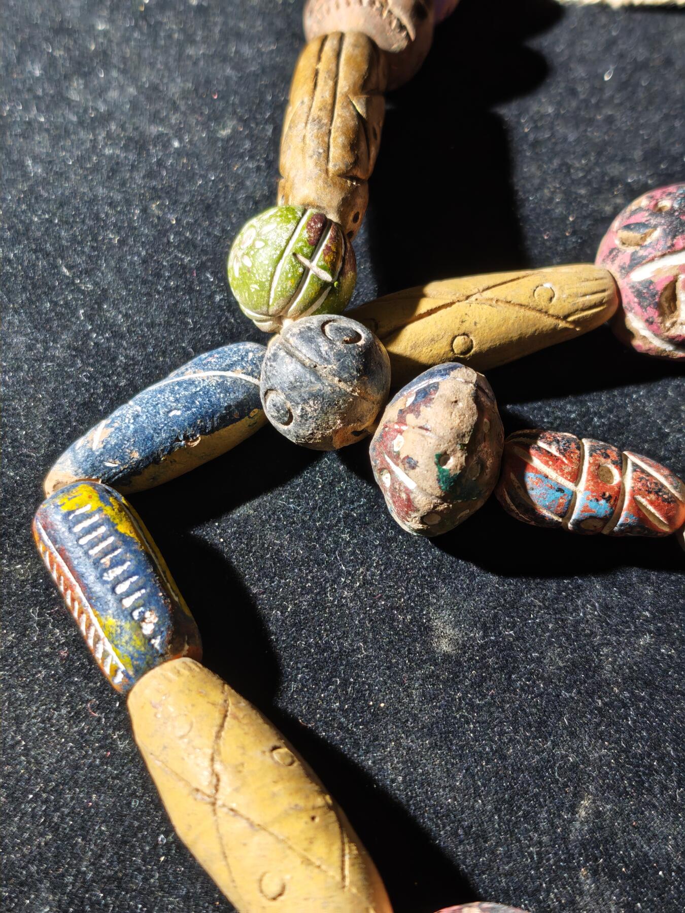 117期新疆红钱粟特钱币丝路钱币专场 回流珠子