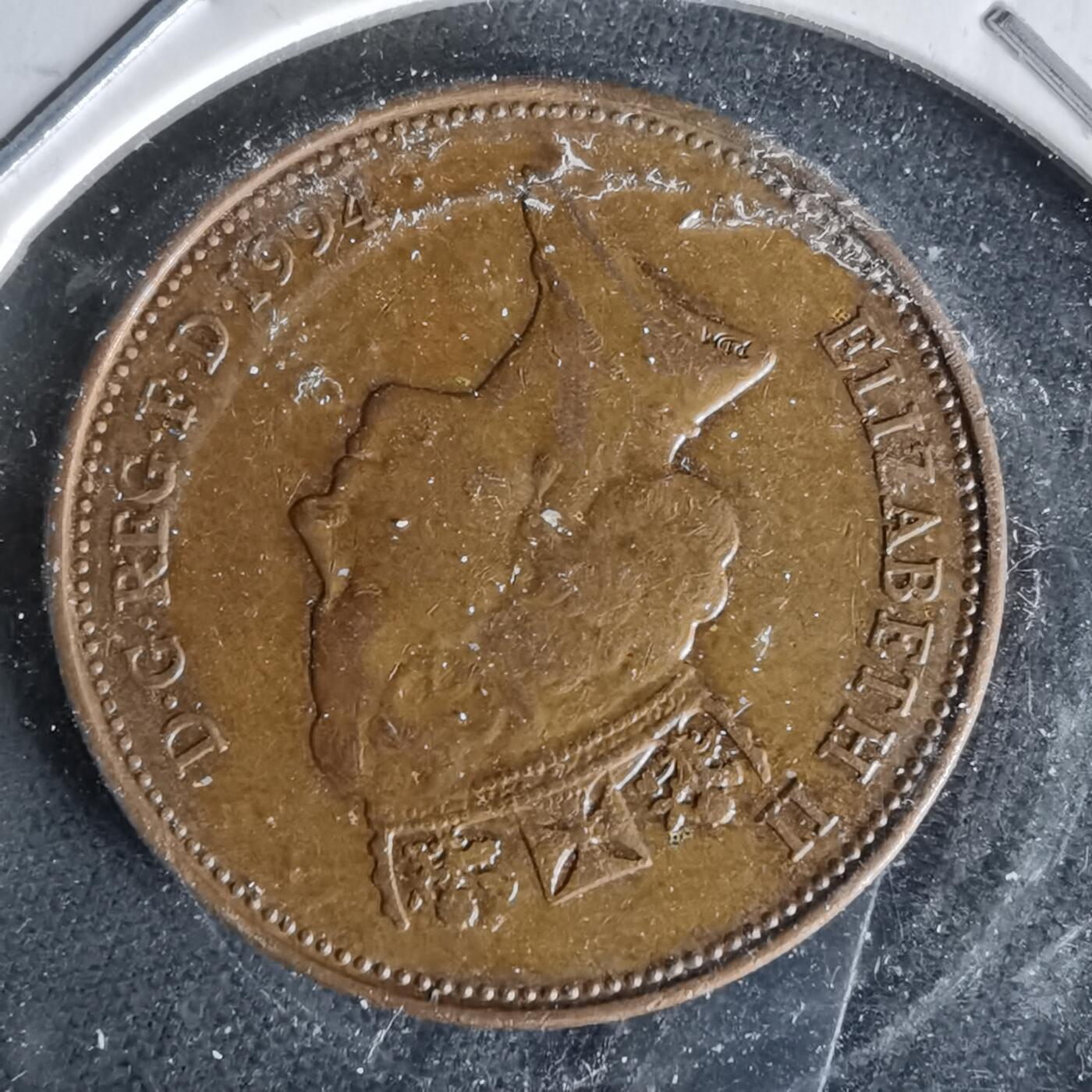 沼泽如烟--第991场 英国1994年2便士