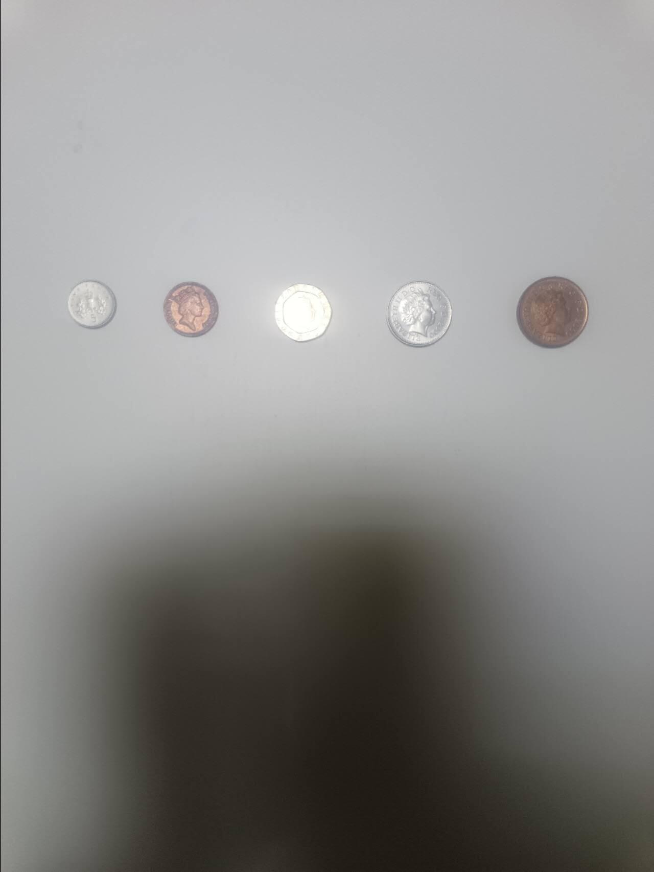 【20260212】非全新纸币和硬币第334场 英国5枚硬币