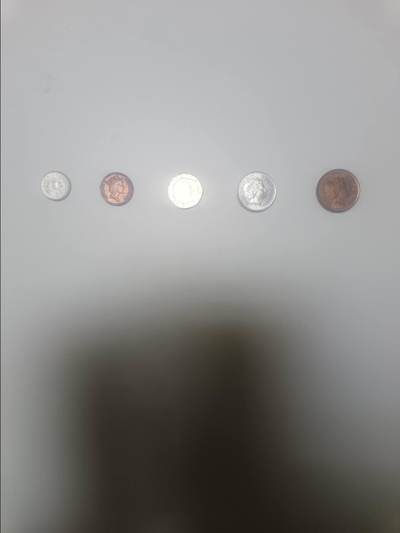 【20260212】非全新纸币和硬币第334场 - 英国5枚硬币